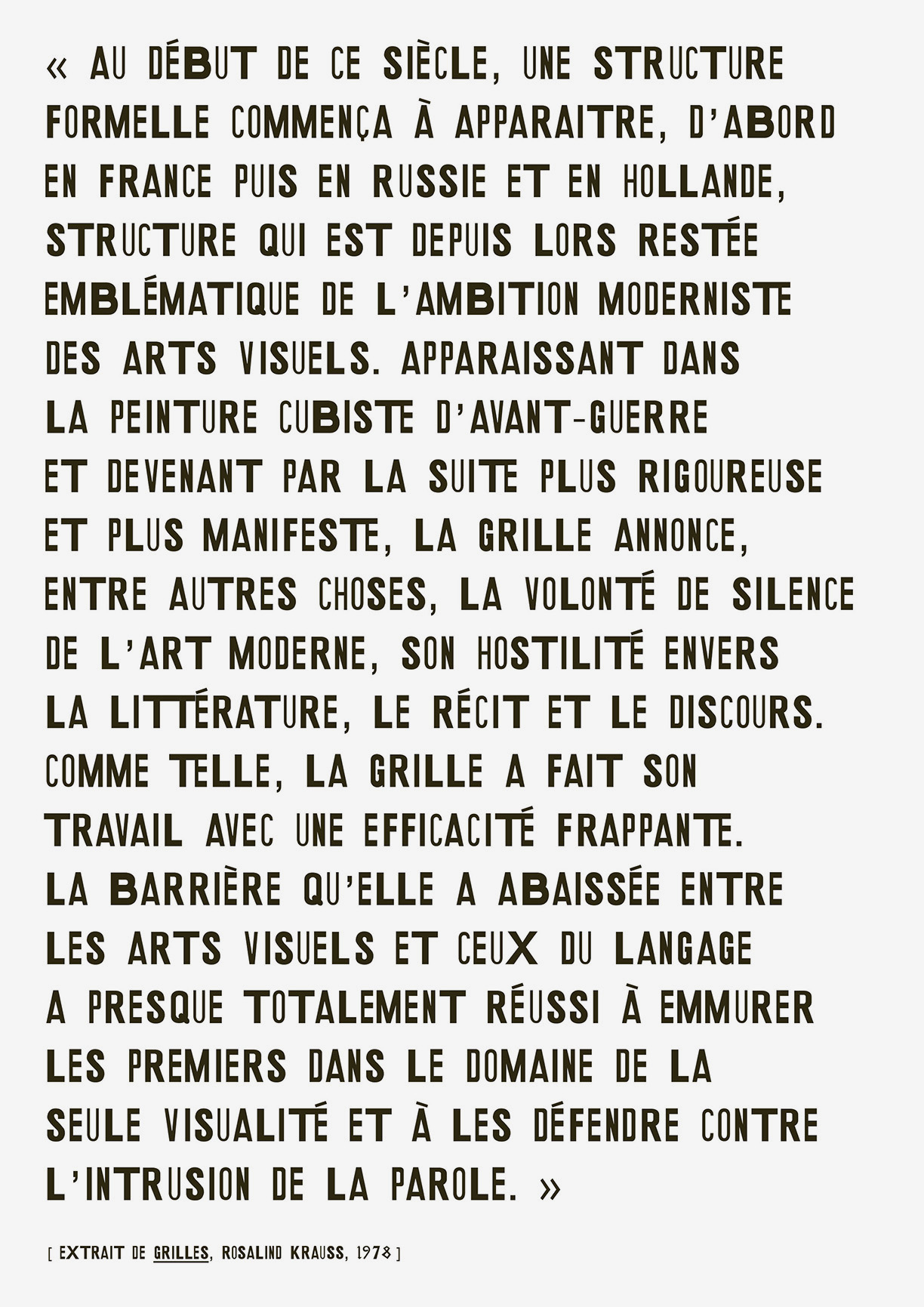 composition texte avec le caractère Belge Font, la cambre Bruxelles 