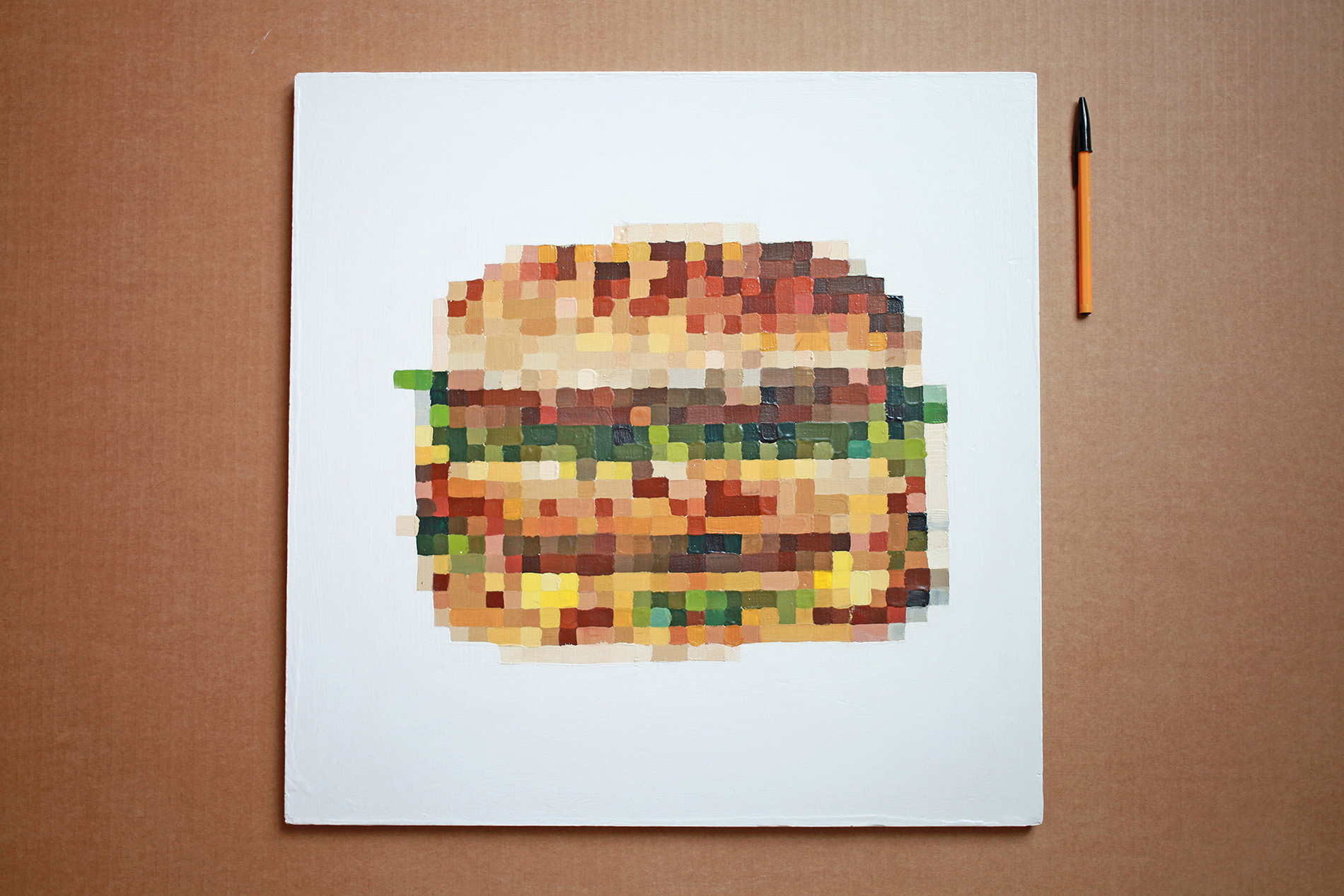 big mac, série de peinture