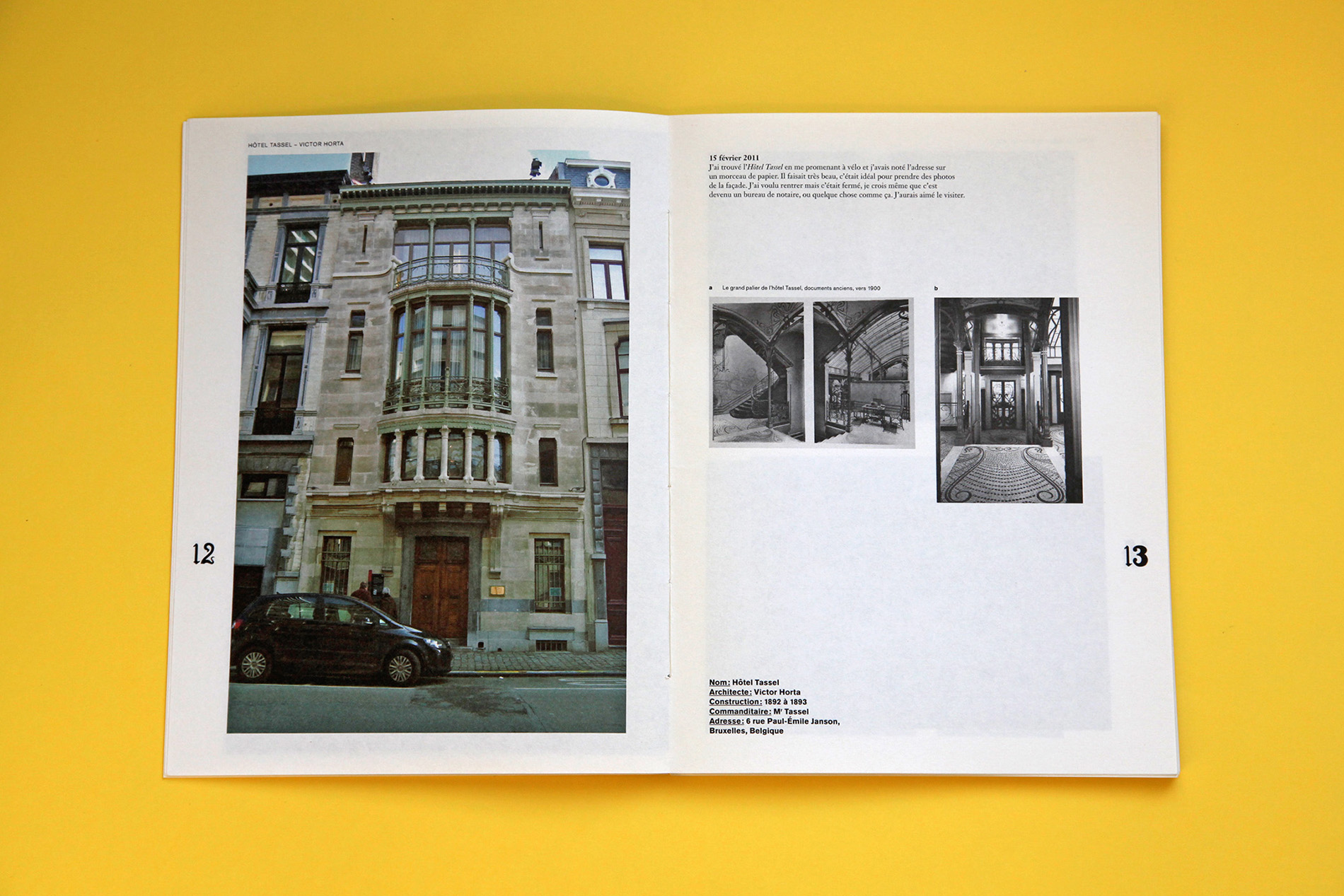 édition Maison Art Nouveau de Bruxelles, pp.12-13